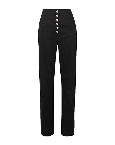 ÀCHEVAL PAMPA Casual trouser Black 97% Cotton, 3% Elastane
