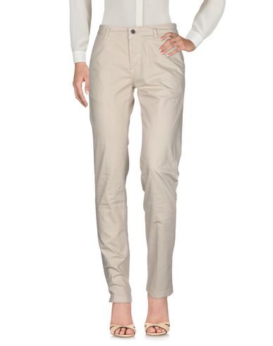 Shop Camouflage Ar And J. Woman Pants Beige Size 31 Cotton, Elastane