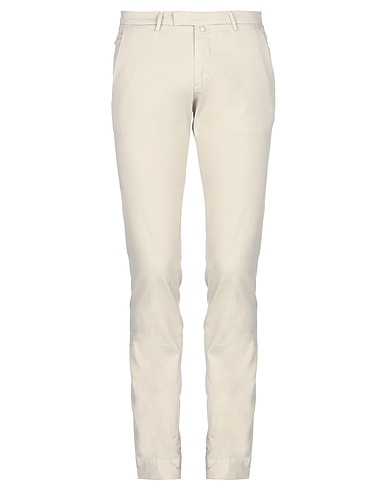 BRIGLIA 1949 Casual trouser Light grey 97% Cotton, 3% Elastane