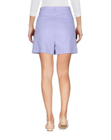 Pinko Woman Shorts & Bermuda Shorts Lilac Size 4 Linen, Viscose, Elastane In Purple