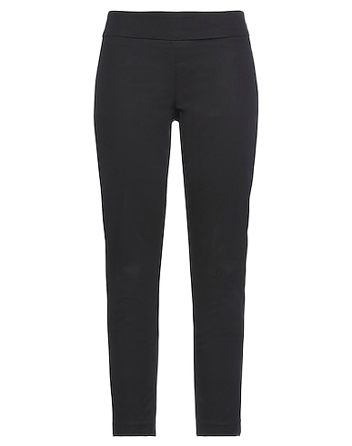 PIANURASTUDIO Casual trouser Black 97% Cotton, 3% Elastane