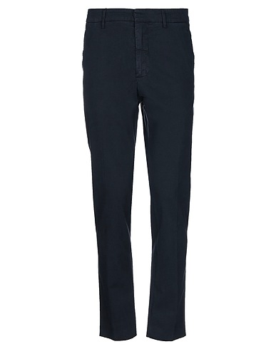 THE EDITOR Casual trouser Midnight blue 97% Cotton, 3% Elastane