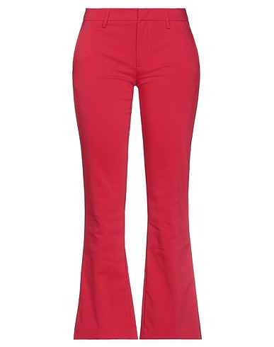 DONDUP Casual trouser Red 61% Cotton, 36% Polyamide, 3% Elastane