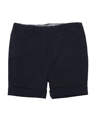 GREY DANIELE ALESSANDRINI Shorts & Bermuda Midnight blue 97% Cotton, 3% Elastane