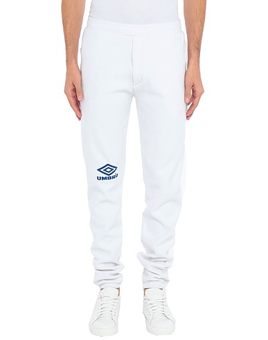 VETEMENTS x UMBRO Pantalone Bianco 80% Cotone, 20% Poliestere