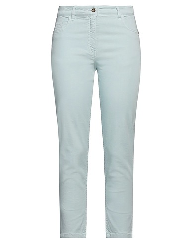 PATRIZIA PEPE Pantalone Verde chiaro 98% Cotone, 2% Elastan