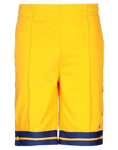 RUSSELL ATHLETIC Shorts & Bermuda Giallo 100% Poliestere