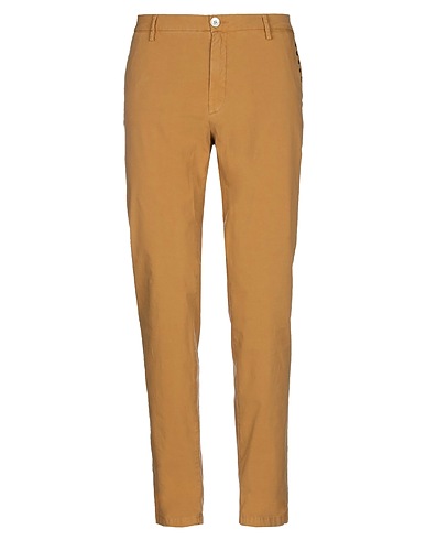 AGLINI Casual trouser Camel 98% Cotton, 2% Elastane