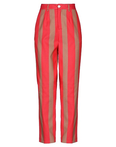 MANILA GRACE Casual pants Garnet 60% Cotton, 28% Polyamide, 9% Polyester, 3% Elastane