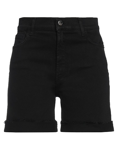 KAOS JEANS Shorts & Bermudas Schwarz 99% Baumwolle, 1% Elastan
