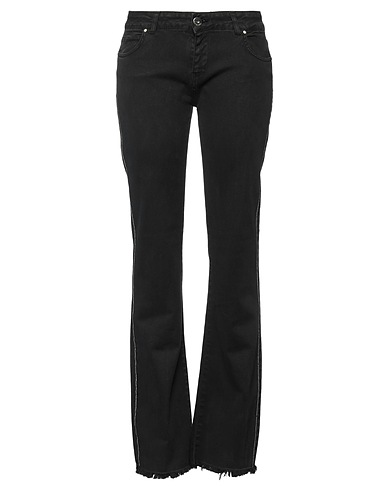 MARIA GRAZIA SEVERI Hosen Schwarz 97% Baumwolle, 3% Elastan