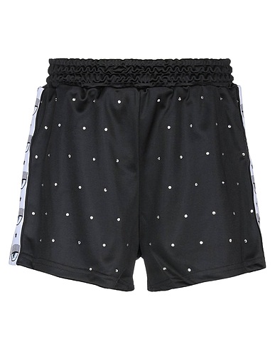 CHIARA FERRAGNI Shorts & Bermuda Black 100% Polyester