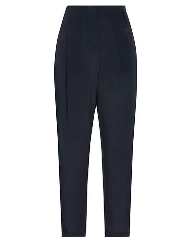 SEVENTY VENEZIA Casual trouser Midnight blue 66% Viscose, 34% Silk