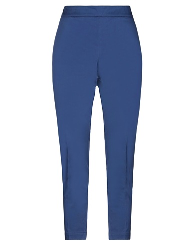 SEVENTY VENEZIA Casual trouser Blue 96% Cotton, 4% Elastane