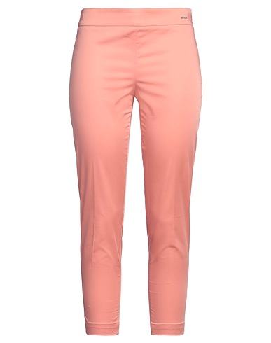 SEVENTY VENEZIA Casual trouser Pink 96% Cotton, 4% Elastane