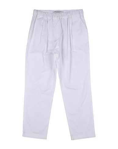 PHILOSOPHY di LORENZO SERAFINI Casual trouser White 100% Cotton