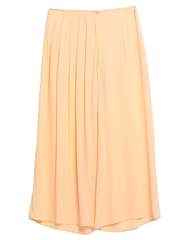 LIVIANA CONTI Casual pants Apricot 69% Acetate, 31% Silk