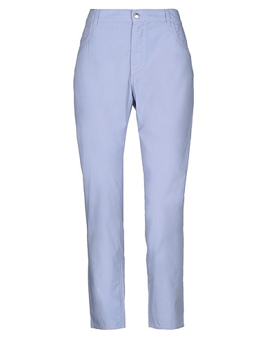 EMPORIO ARMANI Casual pants Pastel blue 100% Cotton