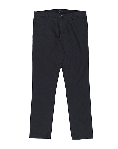 EMPORIO ARMANI Casual pants Midnight blue 90% Cotton, 10% Polyester