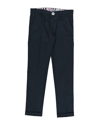 NEILL KATTER Casual trouser Midnight blue 97% Cotton, 3% Elastane
