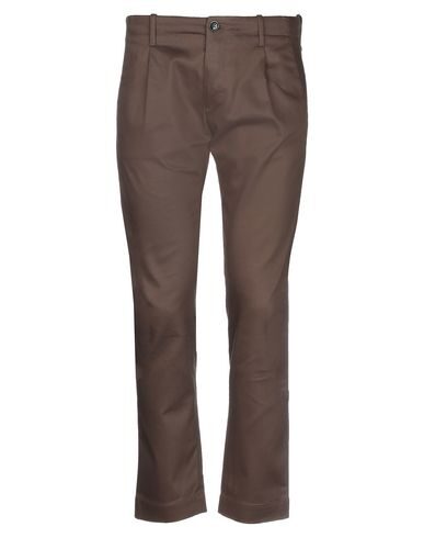 Nine:inthe:morning Nine In The Morning Man Pants Cocoa Size 34 Cotton, Linen, Elastane In Cocoa