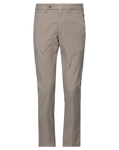 MICHAEL COAL Pantalone Tortora 96% Cotone, 4% Poliestere