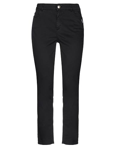 MY TWIN TWINSET Casual trouser Black 97% Cotton, 3% Elastane