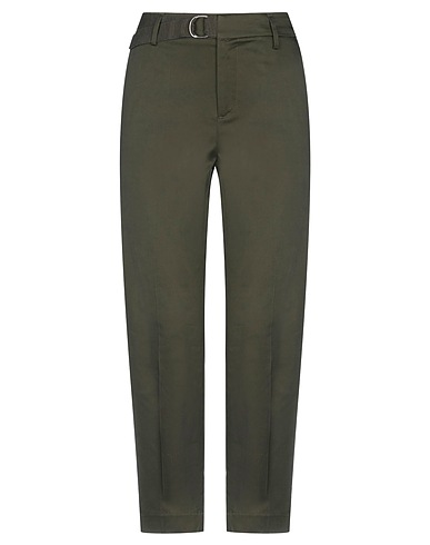 LIU •JO Pantalone Verde scuro 97% Cotone, 3% Elastan