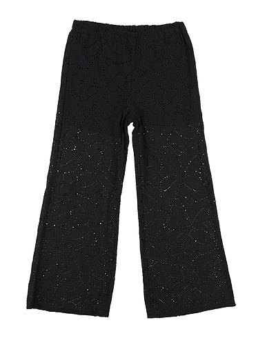 MARIUCCIA Hosen Schwarz 100% Baumwolle