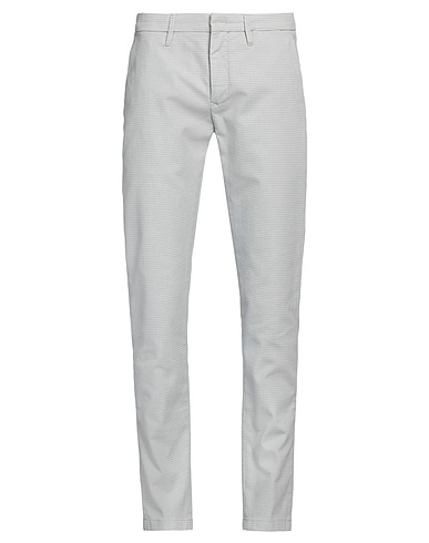 SIVIGLIA Casual trouser Light grey 66% Cotton, 33% Polyester, 1% Elastane