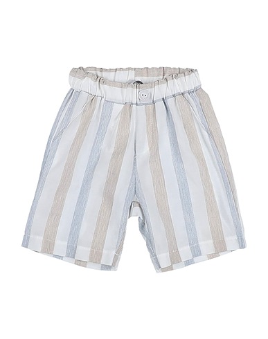NANÁN Shorts & Bermuda White 67% Cotton, 25% Linen, 8% Polyamide