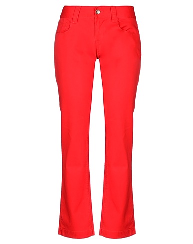 FORNARINA Pantalone Rosso 100% Cotone