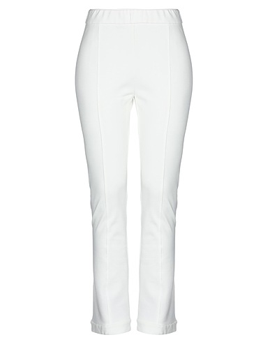 TWINSET Casual pants White 68% Viscose, 27% Polyamide, 5% Elastane
