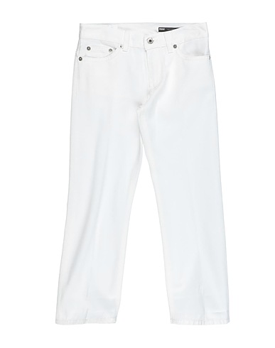 DONDUP Casual trouser White 100% Cotton