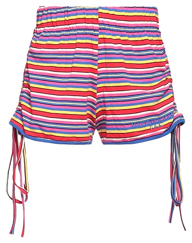 HAPPINESS Shorts & Bermuda Red 95% Cotton, 5% Elastane