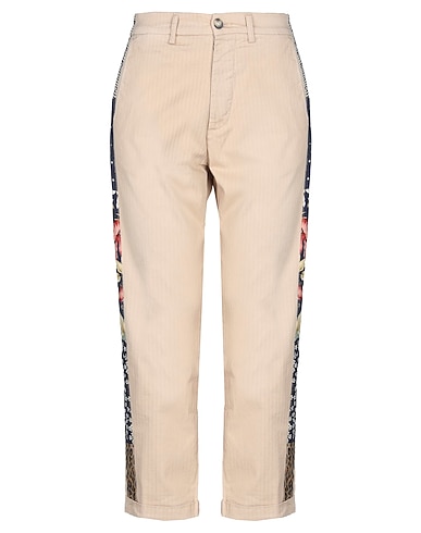 RE-WORKED Pantalone Beige 97% Cotone, 3% Elastan