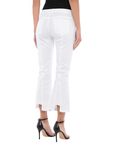 Shop My Twin Twinset Woman Pants White Size 31 Cotton, Elastane