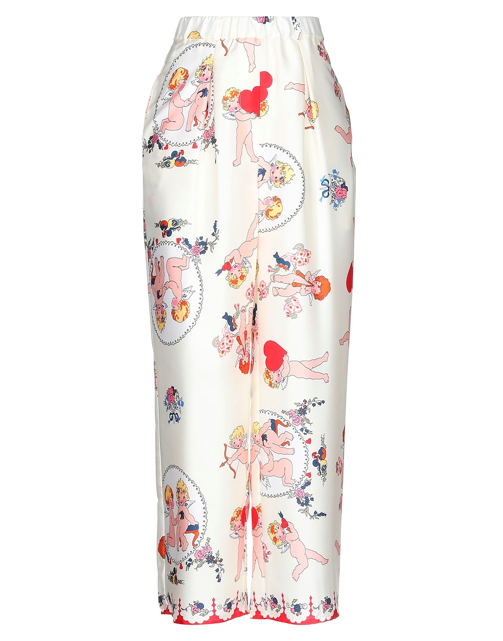 ROSÉ A POIS - Trousers