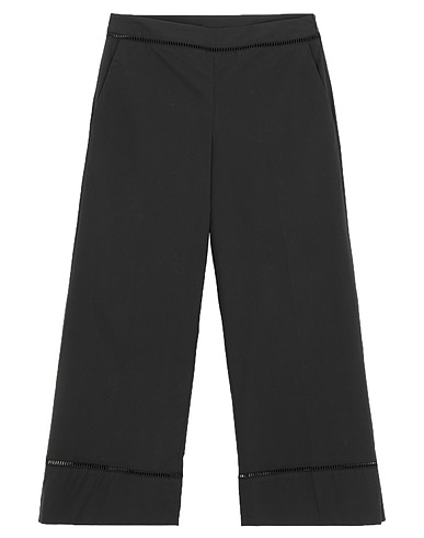 TWINSET Casual trouser Black 96% Cotton, 4% Elastane