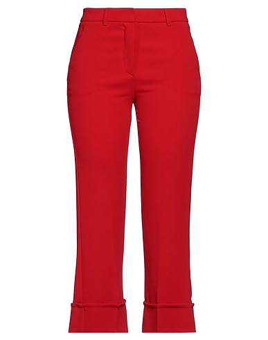L' AUTRE CHOSE Pantalone Rosso 100% Poliestere