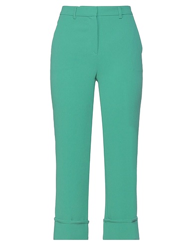 L' AUTRE CHOSE Casual pants Emerald green 100% Polyester