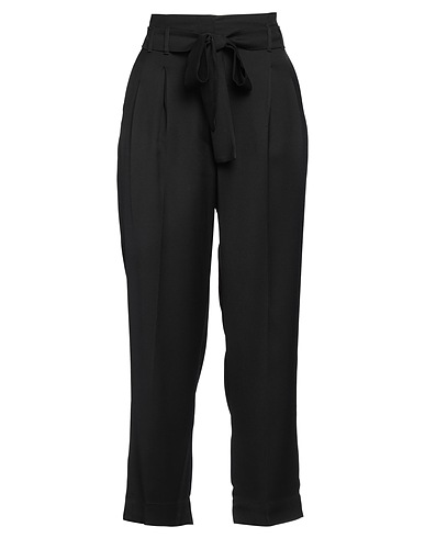 MARELLA Casual pants Black 98% Viscose, 2% Elastane