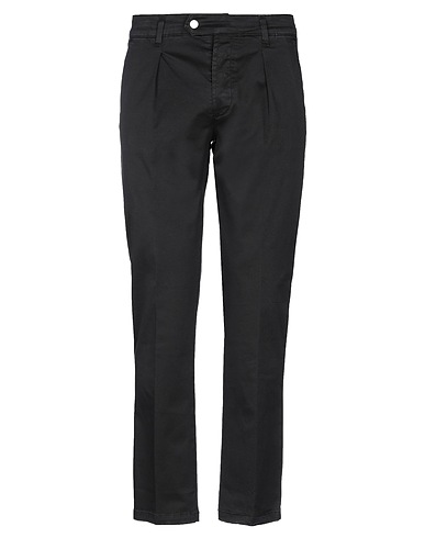 ENTRE AMIS Pantalone Nero 97% Cotone, 3% Elastan