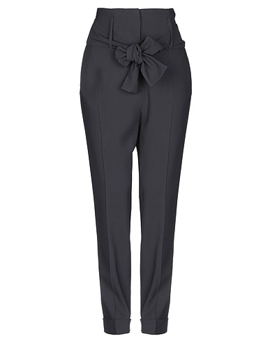 FABIANA FILIPPI Casual pants Charcoal 52% Acetate, 44% Viscose, 4% Elastane