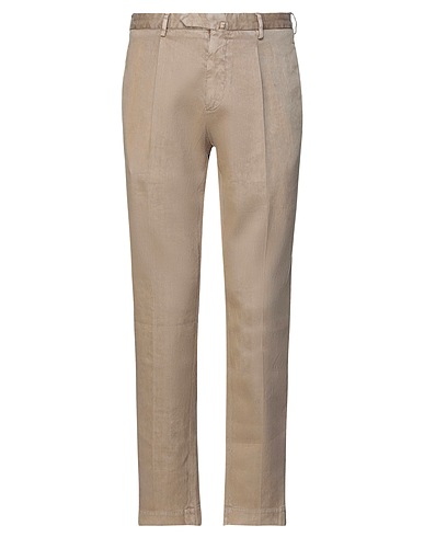 SANTANIELLO Pantalone Sabbia 65% Lino, 34% Cotone, 1% Elastan