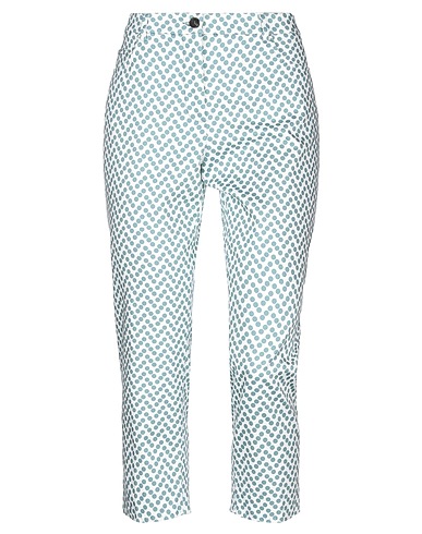 PESERICO Casual pants White 97% Cotton, 3% Elastane