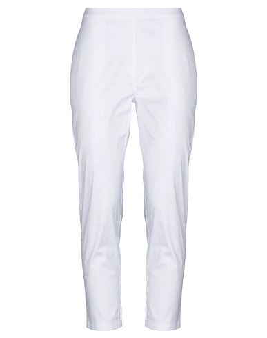 MY TWIN TWINSET Casual pants White 81% Cotton, 17% Polyamide, 2% Elastane