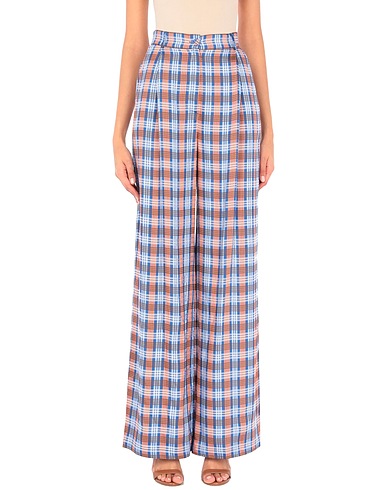 SUOLI Casual trouser Blue 100% Viscose
