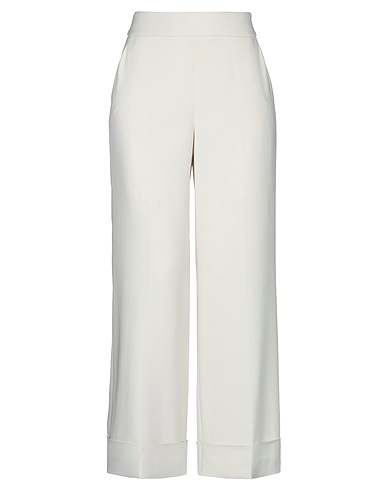PESERICO Pantalone Avorio 96% Viscosa, 4% Elastan