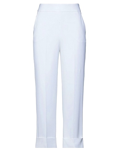 PESERICO Pantalone Bianco 96% Viscosa, 4% Elastan